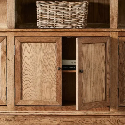 Provincial Home Living Libraries | Libraries>Manhattan 3 Section Library