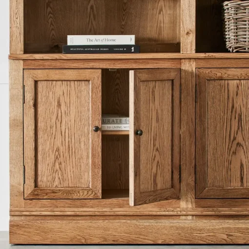 Provincial Home Living Libraries | Cabinets>Manhattan 2 Section Library