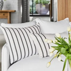 Provincial Home Living Cushions | Cushions>Ocean Stripe Cushion 40x60