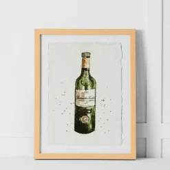 Provincial Home Living Artwork>Olivettes Bottle Print 36x46