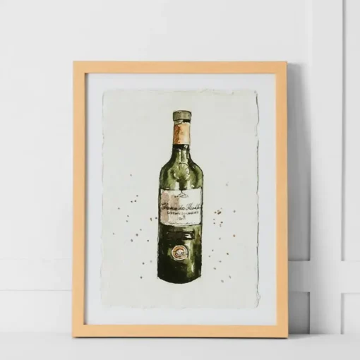 Provincial Home Living Artwork>Olivettes Bottle Print 36x46