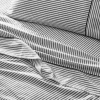 Provincial Home Living Sheets + Pillowcases>Parish Flat Sheet - Black & white