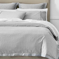 Provincial Home Living Sheets + Pillowcases></noscript>Parish Flat Sheet - Black & white
