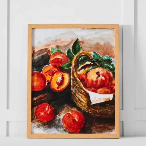 Provincial Home Living Artwork>Peachy Keen Print 42x53