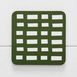 Provincial Home Living Napery>Porter Grid Coaster