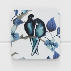 Provincial Home Living Napery>Porter Lovebirds Coaster