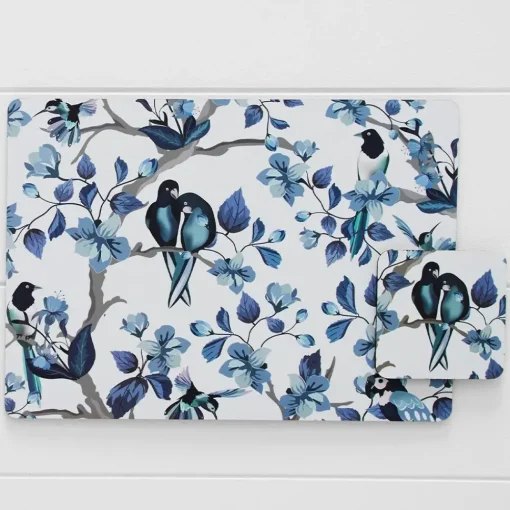 Provincial Home Living Napery>Porter Lovebirds Placemat