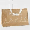 Provincial Home Living Shopping Bags>Provincial Multi Bunny Gunny Bag