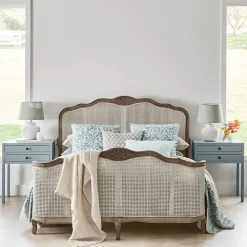 Provincial Home Living Beds + Bedheads>Rushworth Rattan Bed -