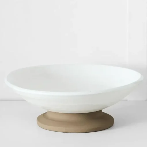 Provincial Home Living Decorative Accents | Decorative Accents>Seychelles Footed Bowl