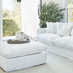 Provincial Home Living Ottomans + Benches>Sorrento Ottoman