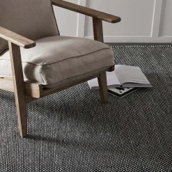 Provincial Home Living Rugs | Soft Furnishings>Suri Rug - Black & Ivory