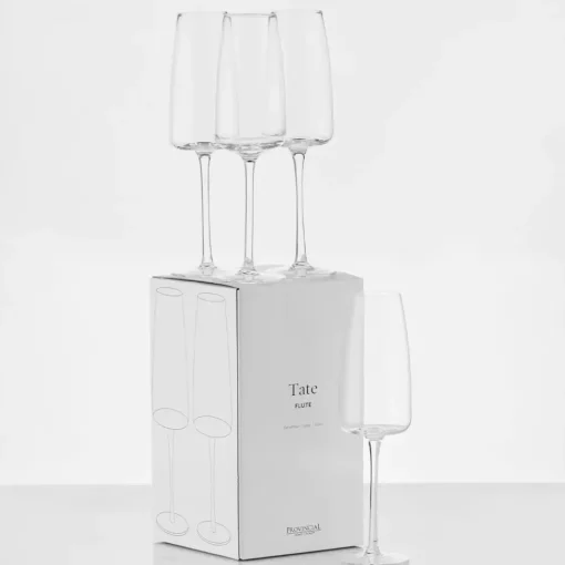 Provincial Home Living Glassware>Tate Champagne Flute 4 Pack