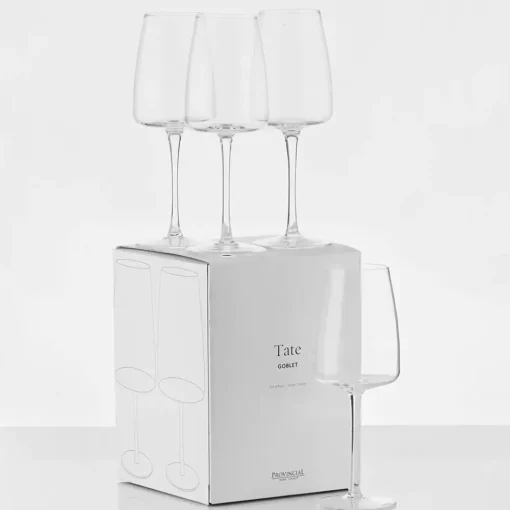 Provincial Home Living Glassware>Tate Goblet 4 Pack