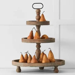Provincial Home Living Decorative Accents>3 Tier Stand
