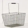 Provincial Home Living Baskets + Hampers>Wire Shopper Basket