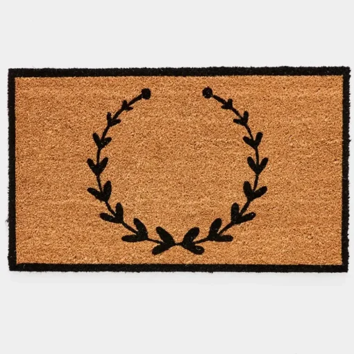 Provincial Home Living Doormats>Wreath Doormat 45x75